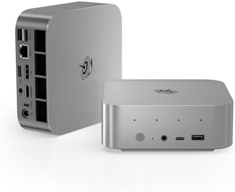 Beelink SER9 Mini PC, Powerful AMD Ryzen 7 H, 32GB RAM, 1TB SSD, Ultra HD 4K@240Hz, Triple Display Support, HDMI+DP, WiF