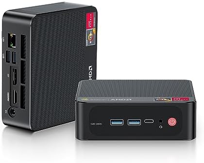 Beelink SER9 Mini PC, Powerful AMD Ryzen 7 H, 32GB RAM, 1TB SSD, Ultra HD 4K@240Hz, Triple Display Support, HDMI+DP, WiF