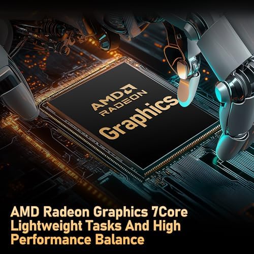 Beelink Mini PC, AMD Ryzen 5500U, 16GB DDR4, 500GB NVMe SSD, Mini Computer for Home and Office, Supports |5G LAN, Triple